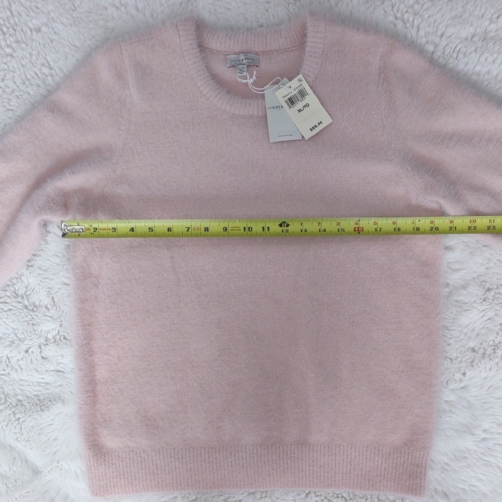 Lucky Brand Los Angeles California Sweater Pink, Size XL. - Picture 14 of 17
